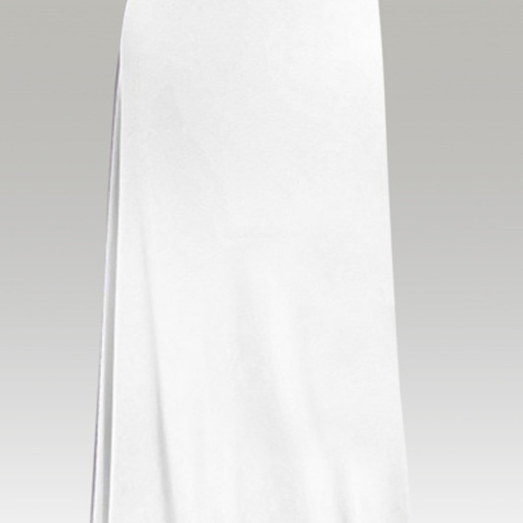 Stand Collar Cut Out Cropped T-Shirt and Skirt Set - Picture 2 of 3